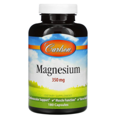 칼슨랩 마그네슘 Magnesium 350mg 180정, 1개, 제품상세참조, 180개