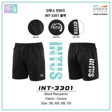 인투스 남성 반바지 INT-3301 블랙