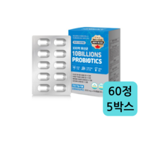 자연의품격 GNM 100억 유산균 프로바이오틱스, 5정, 60개