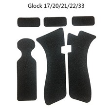 380360 / 미끄럼 방지 고무 질감 그립 랩 테이프 장갑 글록 17 19 20 21 22 25 26 27 33 43 홀스터 9mm 권총 건 잡지 부품, 미국, A