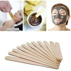 일회용 왁싱 나무 혀 우울증 바디 제모 스틱 우울제 주걱 왁스 50/100 개, 02 100PCS, 100개