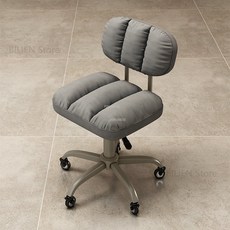 미용실 리프트의자 Luxury Barber Chairs Beauty Salon Professional Chair Salon Home Backrest Makeup Chair Lift, 1개, 34.I Dark grey