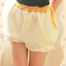 [SSD] 귀여운 웰시코기 밴딩 반바지 프릴 잠옷 파자마