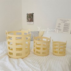 바스켓 수납 헤이 의류 다기능 가정용 바구니 런드리 빨래바구니 욕실 빨래