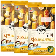 CJ 제일제당고메 치즈 크리스피핫도그425g, 425g, 3개