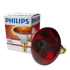 필립스 적외선램프 150W PAR38 INFRARED 적외선조사기 찜질 치료, 적외선램프150W/538686