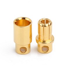 RC Lipo용 고전류 바나나 커넥터 금도금 불릿 플러그 2mm 3mm 3 5mm 4mm 5 6mm 6 8mm 10, [07] 3.5mm, 1개