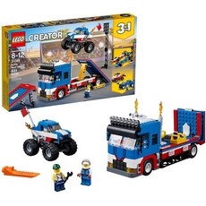 레고 LEGO Creator 3in1 Mobile Stunt Show 31085 Building Kit (580 Piece) PROD880137677, One Color