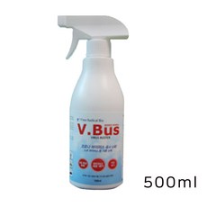 브이버스 살균 탈취 소독제 500ml 스프레이 휴대용