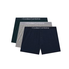 코데즈컴바인 CODES COMBINE INNERWEAR 모달 극세사밴드 트렁크 3PACK CDMTK951-DNM 503330