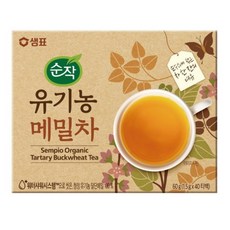 순작 유기농 메밀차, 1.5g, 1개입, 120개