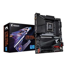 GIGABYTE Z790 AORUS Elite AX DDR4 LGA 1700 인텔 ATX 쿼드 M.2 PCIe 5.0 USB 3.2 Gen2X2 TypeC인텔 WiFi 6E 2.5