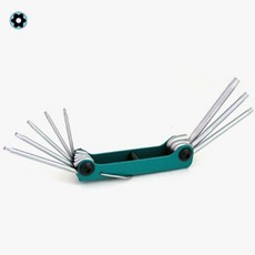 PFI359983[판매왕]별형 타입) 렌치 (Prokit) 세트(8종류-Folding 생활공구 특수공구 소모품