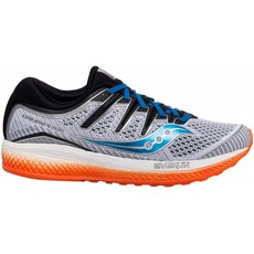 Saucony 남자 S20462-3 승리 ISO 5 런닝화 화이트 | 블랙 | 오렌지-8 M US
