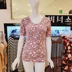 비너스여성꽃무늬내의