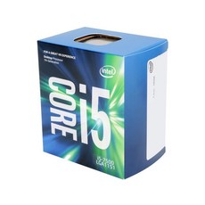 Intel BX80677I57500 인텔 코어 i5 7세대 - i5-7500 카비 레이크 쿼드코어 3.4GHz LGA 115165W 데스크톱 프로세서, i5-7500_Air Cooler - 인텔i57500