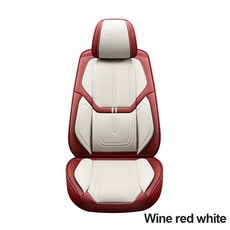 SEAMETAL- 자동차 시트 커버 나파 가죽 차량 쿠션 의자 보호대 전체 범용 98%, [04] D Front Seat 1PC, 04 D Front Seat 1PC