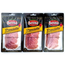  코스트코 FRATELLI BERETTA 프로슈토 255g(85g x 3개) + 해핑 봉지클립(대) 1P 와인안주 생햄 하몽, 단품 