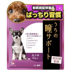 수의사 감수 우리집 눈동자 서포트 보충제 애완용 개 고양이 무첨가 우리가족 (40g/1봉지), 40g