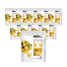허닭 아이스 고구마 큐브, 100g, 10개