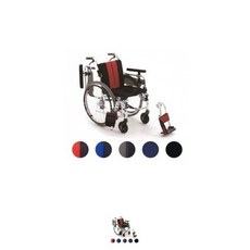미키메디칼 의료용 알루미늄 휠체어 MIKI-W AH (PU타이어)_이미지에 색상 등 주문 시 메모 등 남겨주세요., 420mm