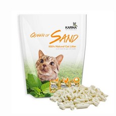 카르마 퀸오브샌드 고양이 모래, 7L, 상세 설명 참조, 1개, 오리지널