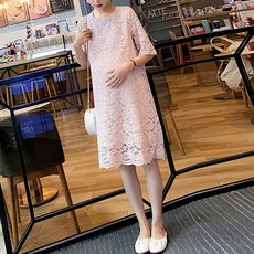 뉴타임즈10 임부복 원피스 임산부 원피스 여름 레이스 임산부 스커트 봄 여름 패션 조여라 개성적인 패션 스타일의 임산부 여름 스커트 XT07 A15