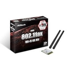 [ASRock] ASRock AMD Wi-Fi 6E Kit [무선랜카드/M.2/2.4G]