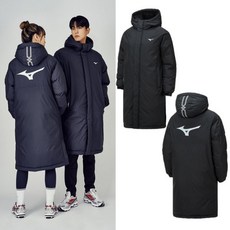 미즈노 22FW 남여공용 MC 롱 패딩 필드 자켓 THEMORE LONG FIELD JACKET 겨울철 롱패딩 32DJ2631 308412