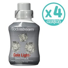 sodastream syrup Cola-Light 유럽 소다스트림 콜라라이트 시럽 500ml 4팩