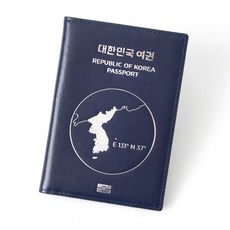 블랑플뢰르 소가죽 안티스키밍 독도 여권케이스