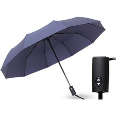컴팩트 스트로크 비 Windproof 자동 열기 및 동봉 된 우산 - 공장 직접 우산 8 갈비뼈 10Ribs 블랙 블루 21 ° 23 ±