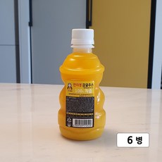 [귤품은해녀] 착즙주스 제주감귤 주스 한라봉 (본사직영), 6개, 330ml