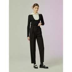 CC콜렉트 씨씨콜렉트 하이웨이스트 원턱 일자팬츠C234MSA039