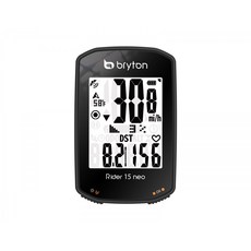 브라이튼 라이더 15 네오E (본체) 자전거 GPS 속도계, 라이더15 네오 (블랙)