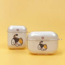 비마이펫 삼색이 고양이 에어팟1 2/프로 케이스