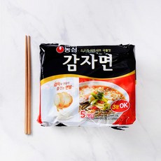 농심 감자면 117g, 5개