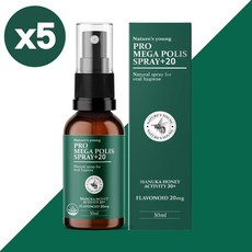 고함량 호주 네이쳐스영 프로폴리스 스프레이 플라보노이드20mg, 5개, 30ml