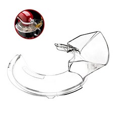 [미국] Kitchenaid Kn1ps Pouring Shield Replacement Compatible with Kitchenaid 4.5 and 5 Quart Polished, 단일상품