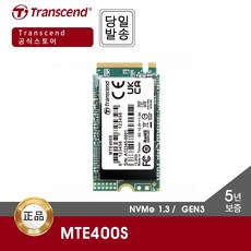 트랜센드 MTE400S M.2 1TB NVMe SSD (GEN3 / 2242 / 5년), _1TB