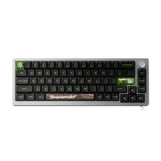 [CTK] ThundeRobot 유선 마그네틱축 키보드 VIC68 GASKET구조 68키 8000Hz 0.01/0.02mm정밀도 RGB 핫스왑, 실버(발패드미포함/블랙축)