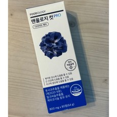 푸드올로지 맨올로지 컷 프로 800mg x 80정 2개