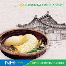 경자네 맛있는 전라도 국내산 톡 쏘는 시원한 국물이 일품인 겨울 동치미 5kg 1개 상품 이미지