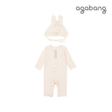 [아가방 봄신상]보들래빗우주복(모자)(CREAM)_01Q11751001