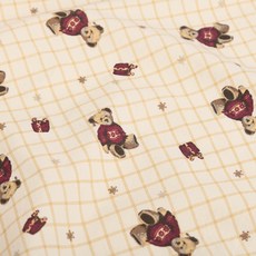 체크곰돌이원단