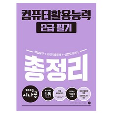 2025 시나공 총정리 컴퓨터활용능력 2급 필기