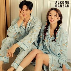 커플잠옷긴팔디즈니