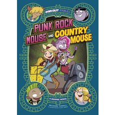 Punk Rock Mouse and Country Mouse: A Graphic Novel Hardcover, Stone Arch Books