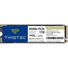 Timetec 2TB PCIe 4.0 Heatsink Gaming SSD NVMe Gen4x4 M.2 2280 3D NAND TLC SLC Cache Read/Write Spe, PCIe Gen3, 1TB