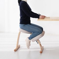 마켓비 바론 무릎의자 학생 인체공학 자세교정 바른자세 무릅 체어